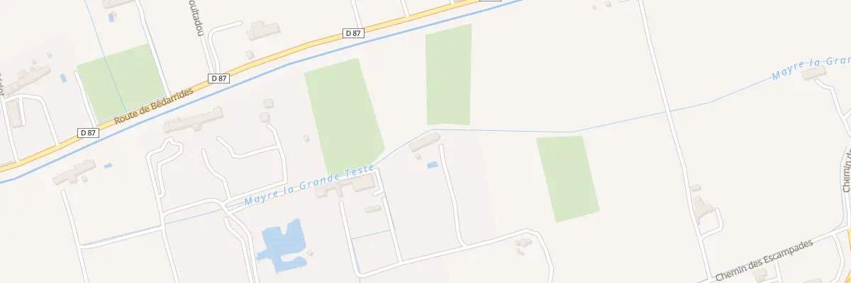 Plan du 2520 Che des Escampades à Monteux
