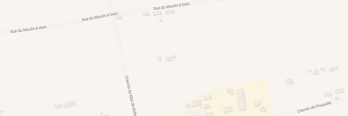 Plan du 374 Che du Mas de Crau à Mollégès