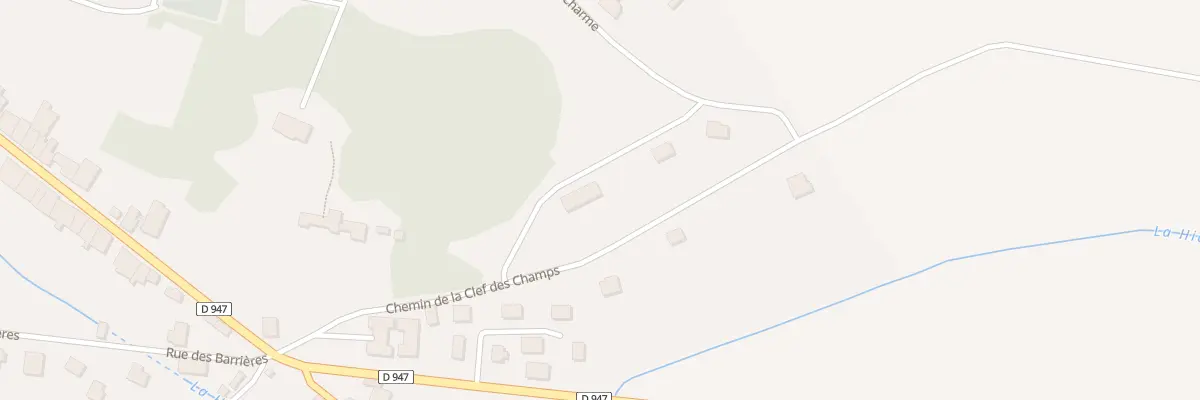 Plan du 8 Rue du Charme à Buzancy