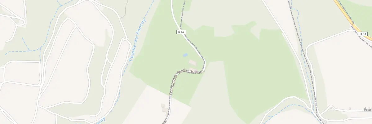 Plan du 5228 Pontay à Claveyson