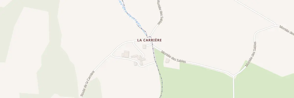 Plan du 1000 Rte de la Carrière à Saint-Sorlin-de-Vienne