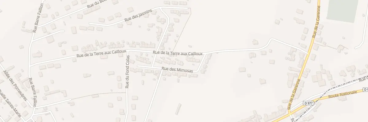 Plan du 28 Rue des Mimosas à Sedan