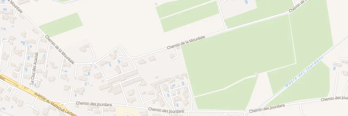 Plan du 5959F Che de la Mouréale à Caumont-sur-Durance