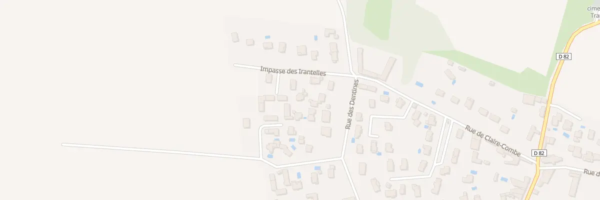 Plan du 124B Imp des Irantelles à Tramoyes