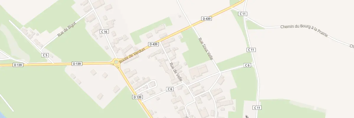 Plan du 10 Rue de Velle à Verjux