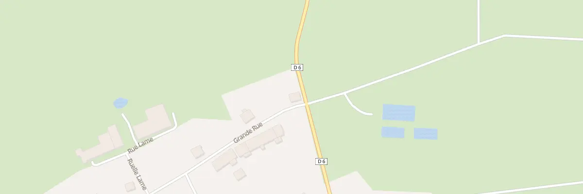 Plan du 2 Gr Grande Rue à La Besace