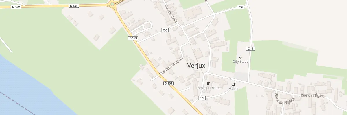 Plan du 4 Rue du Crampon à Verjux