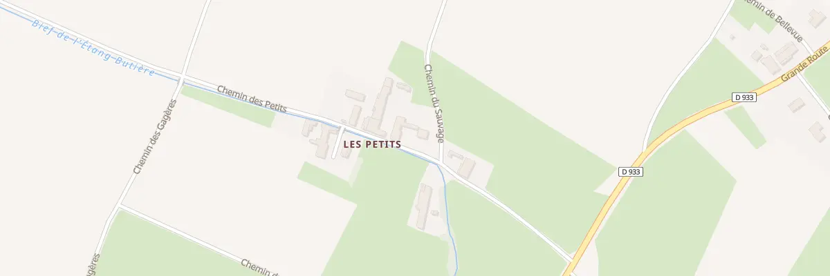 Plan du 246 Che des Petits à Arbigny
