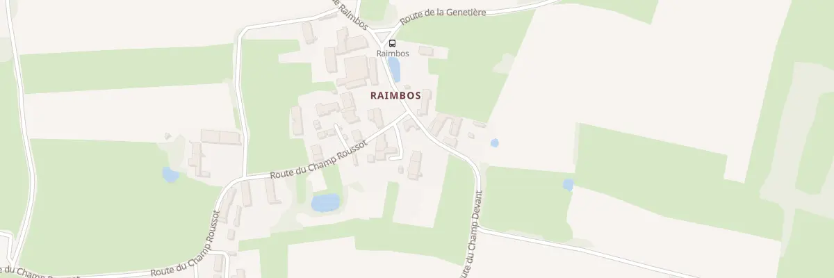 Plan du 1390 Rte du Champ Devant à Simandre