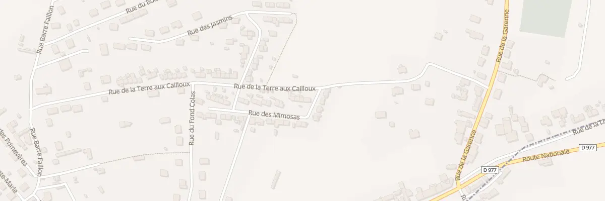 Plan du 34 Rue des Mimosas à Sedan