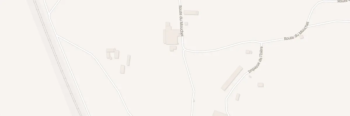 Plan du 200 Rte du Mouchet à Granges-les-Beaumont