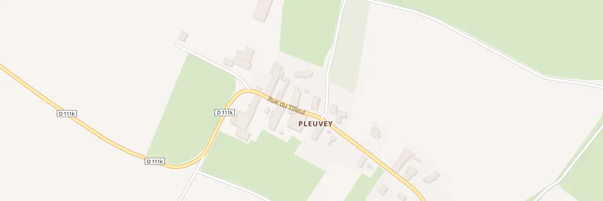 Plan du 5B Rue du Tilleul (Pleuvey) à Meursanges