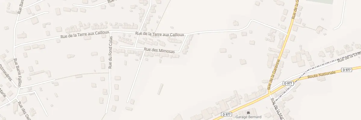 Plan du 25 Rue des Mimosas à Sedan