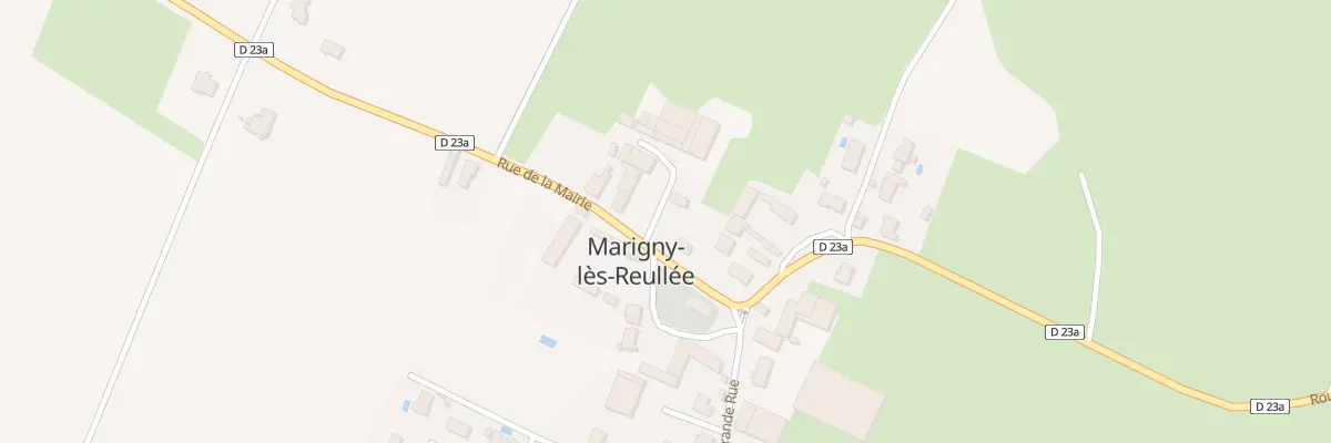 Plan du 6 Rue de la Mairie à Marigny-lès-Reullée