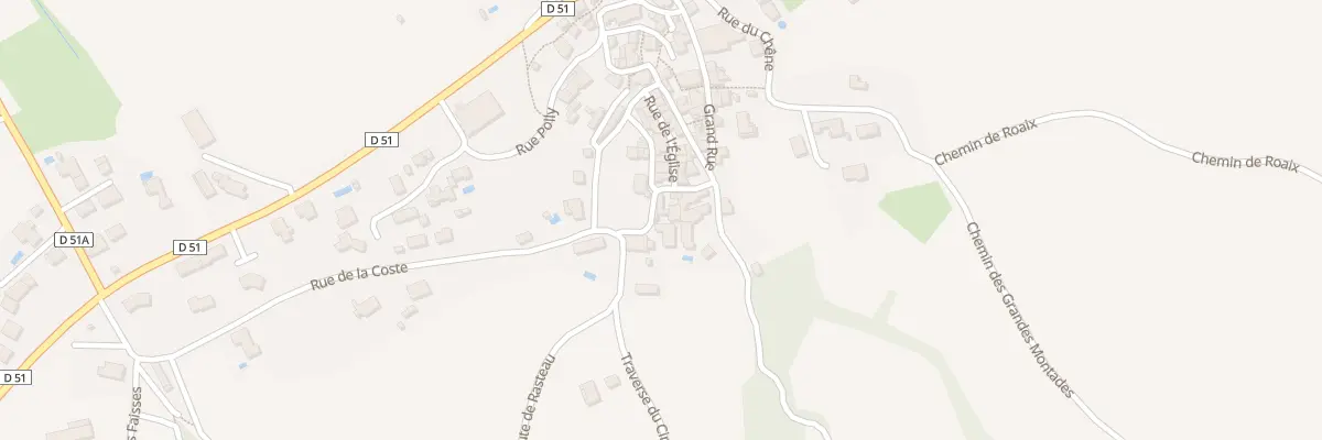Plan du 5090 Le Village à Saint-Roman-de-Malegarde