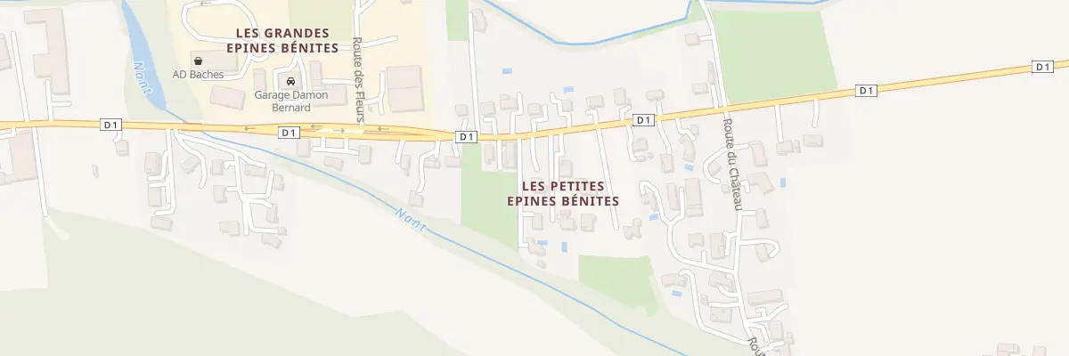 Plan du 980 Rte de Moras à Saint-Sorlin-en-Valloire