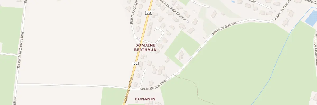 Plan du 28 Imp des Genêts à Châtillon-sur-Chalaronne