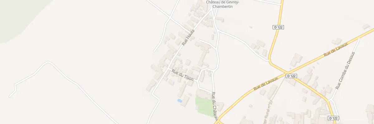 Plan du 4B Rue Haute à Gevrey-Chambertin