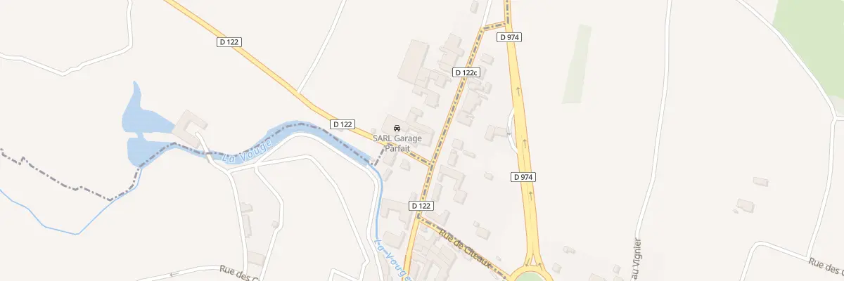 Plan du 1 N Ancienne R N 74 à Chambolle-Musigny