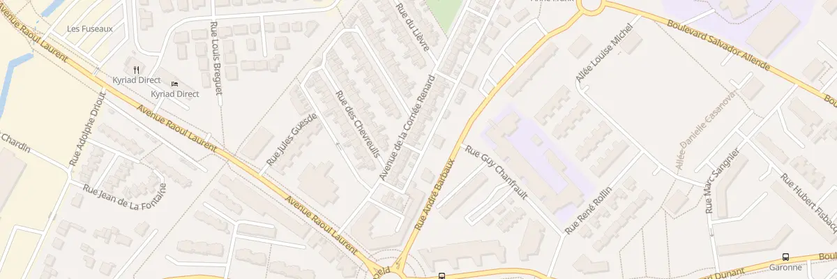 Plan du 28 Av de la Cornée Renard à Saint-Dizier