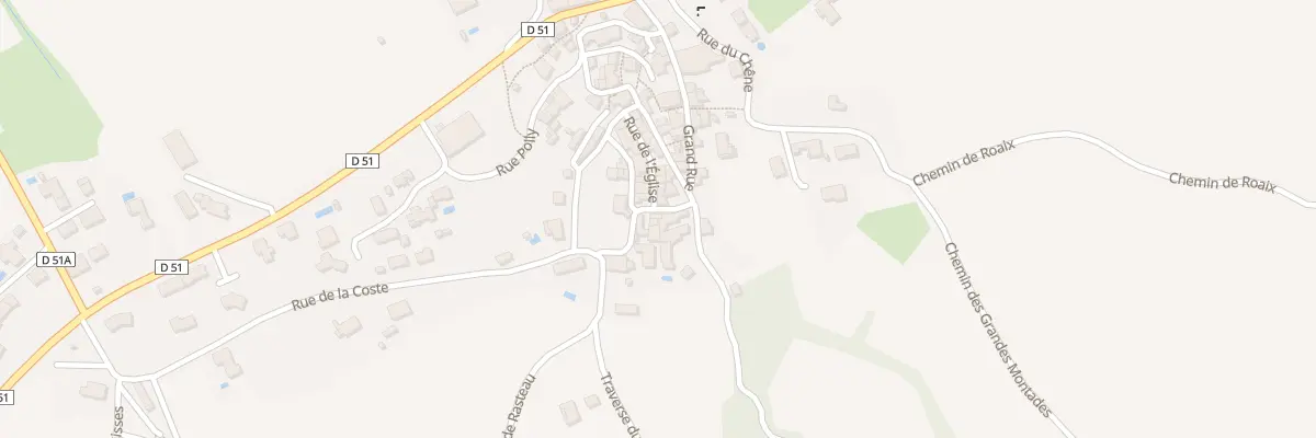 Plan du 5153 Le Village à Saint-Roman-de-Malegarde
