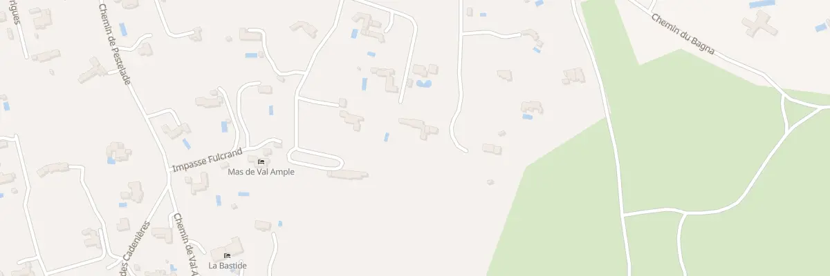 Plan du 9000 Che du Bagna à Eygalières