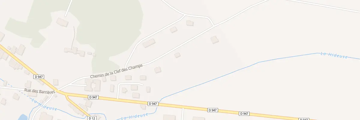 Plan du 4 Che de la Clef des Champs à Buzancy