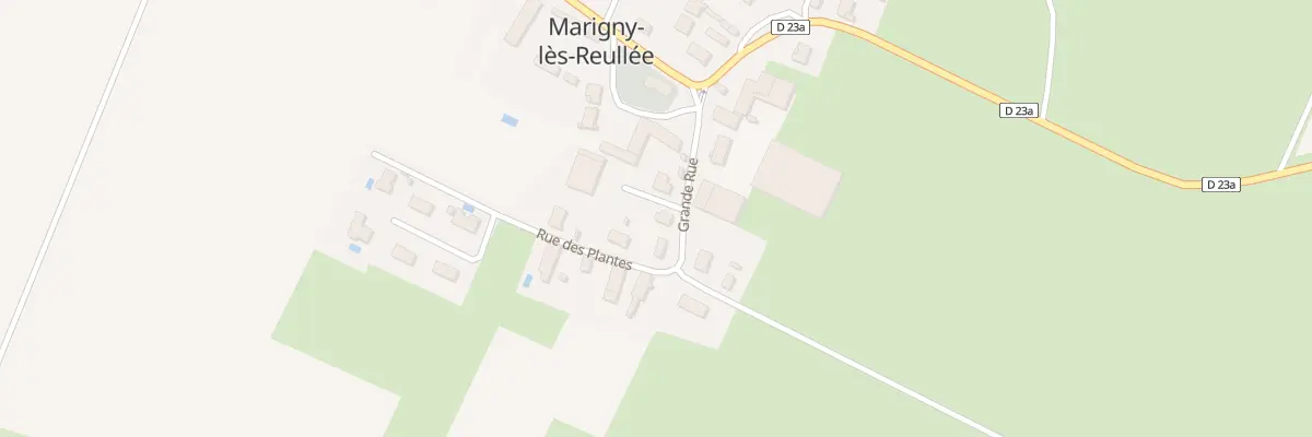 Plan du 4 Gr Grande Rue à Marigny-lès-Reullée