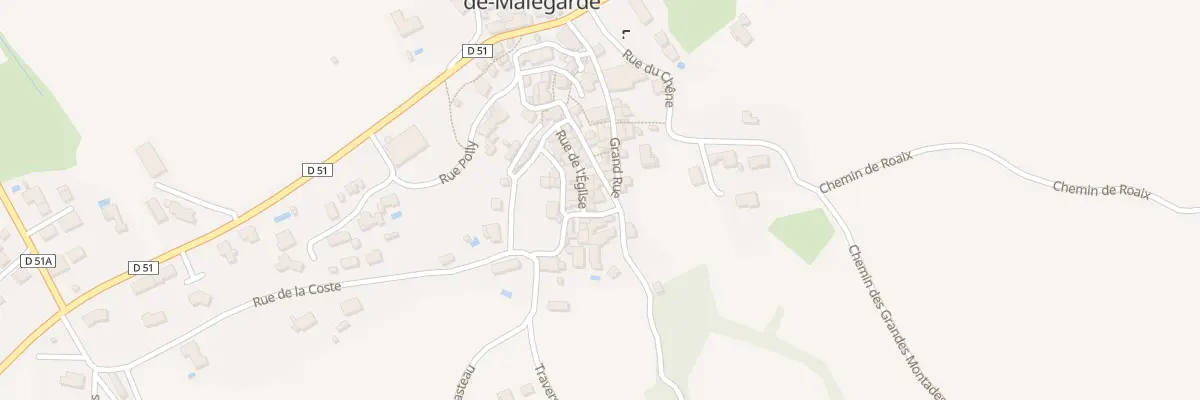 Plan du 5205 Rue de l’Eglise à Saint-Roman-de-Malegarde