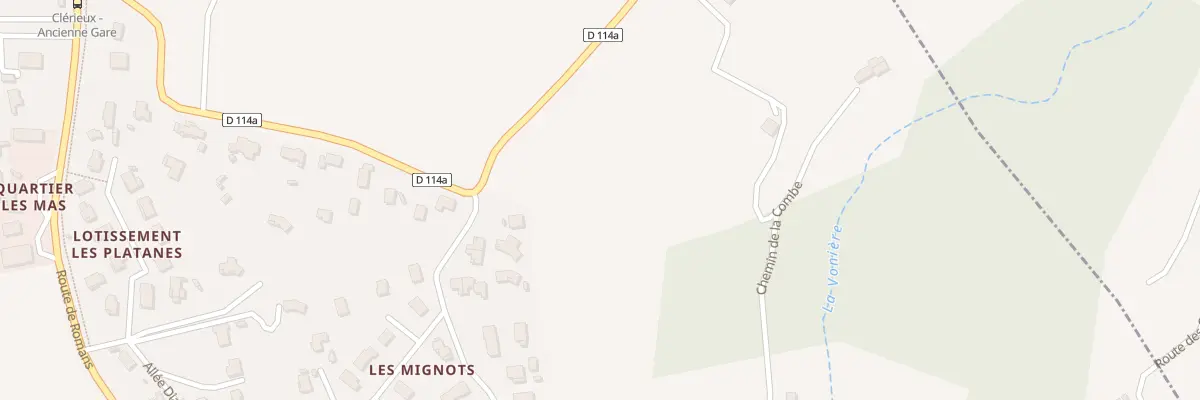 Plan du 5 Imp de l’Esgoude à Clérieux