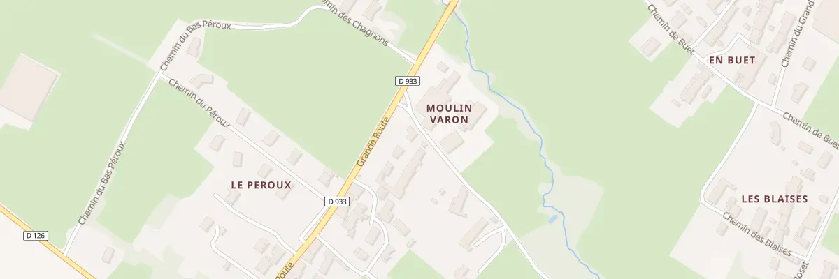 Plan du 36 Che des Cours Basses à Arbigny