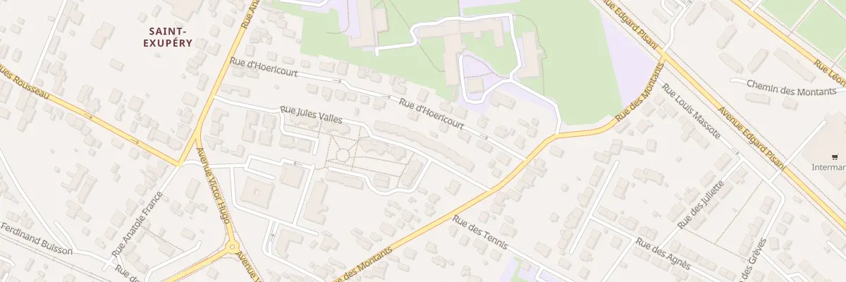 Plan du 21 Rue Jules Vallès à Saint-Dizier