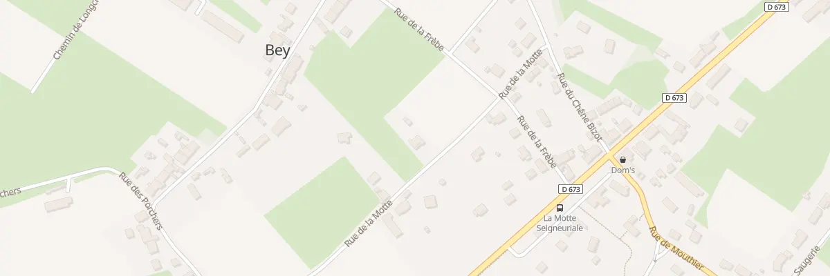 Plan du 6 Rue de la Motte à Bey