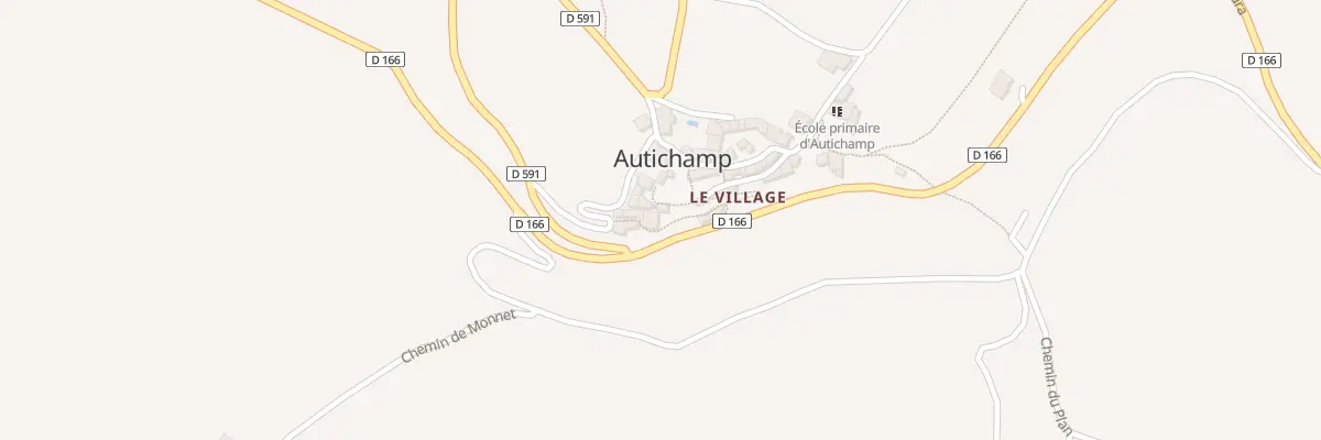 Plan du 5023 Village à Autichamp