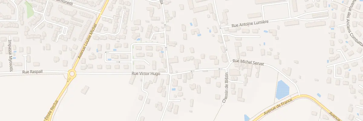 Plan du 49 Rue Gambetta à Décines-Charpieu