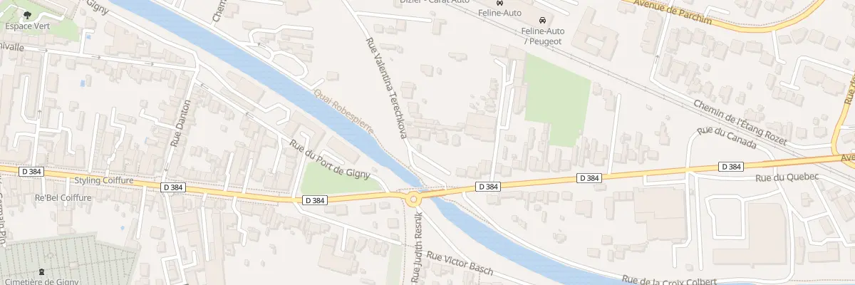Plan du 6 Rue Valentina Terechkova à Saint-Dizier