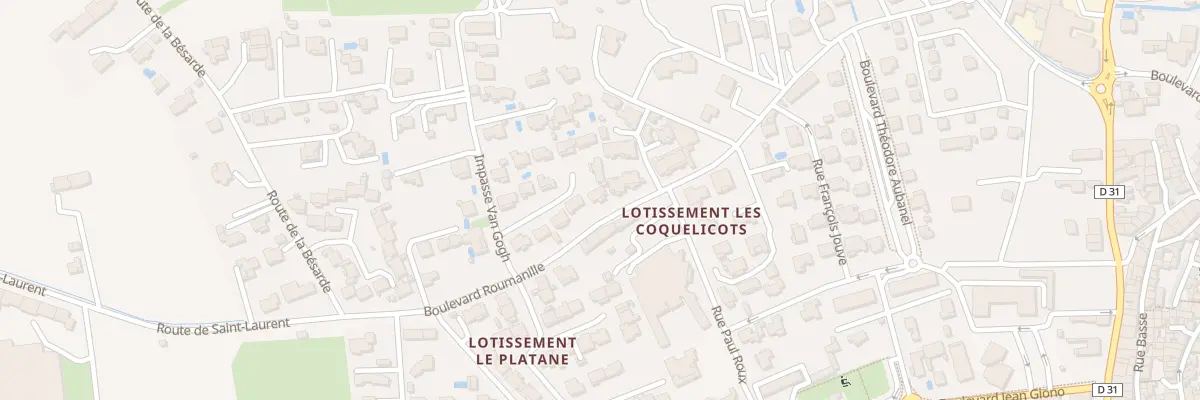 Plan du 72 Imp des Abricotiers à Sarrians