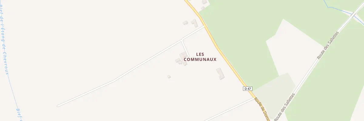 Plan du 71 Imp des Communaux à Chevroux