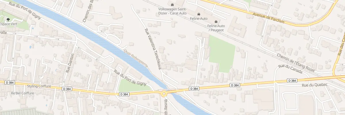 Plan du 18 Rue Valentina Terechkova à Saint-Dizier