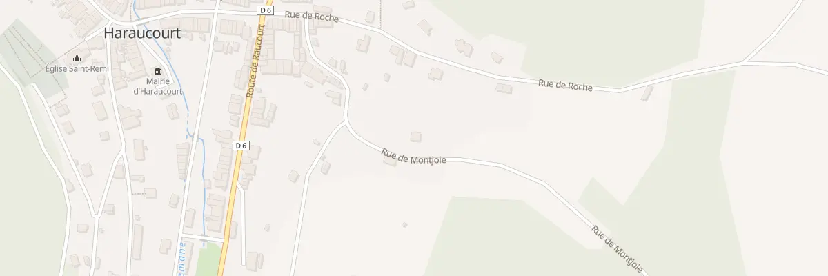 Plan du 7 Rue de Montjoie à Haraucourt