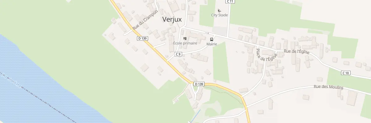 Plan du 12 Rue Devant Saône à Verjux