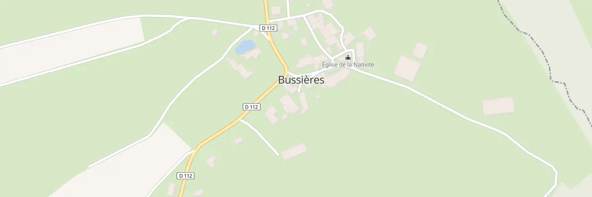 Plan du 8 Rue de l’Eglise à Bussières
