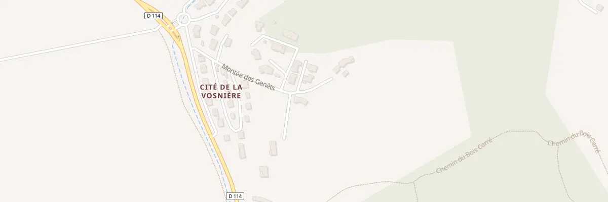 Plan du 220 Mte des Genets à Clérieux
