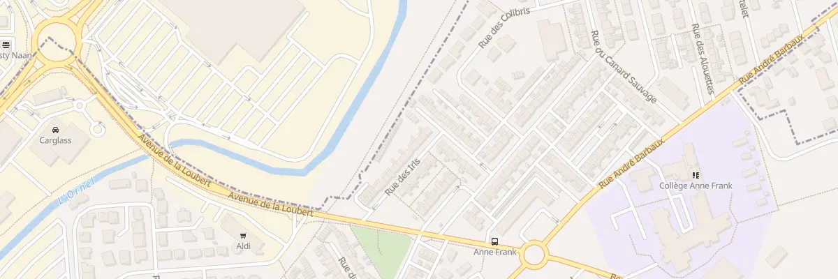 Plan du 6 Rue des Iris à Saint-Dizier
