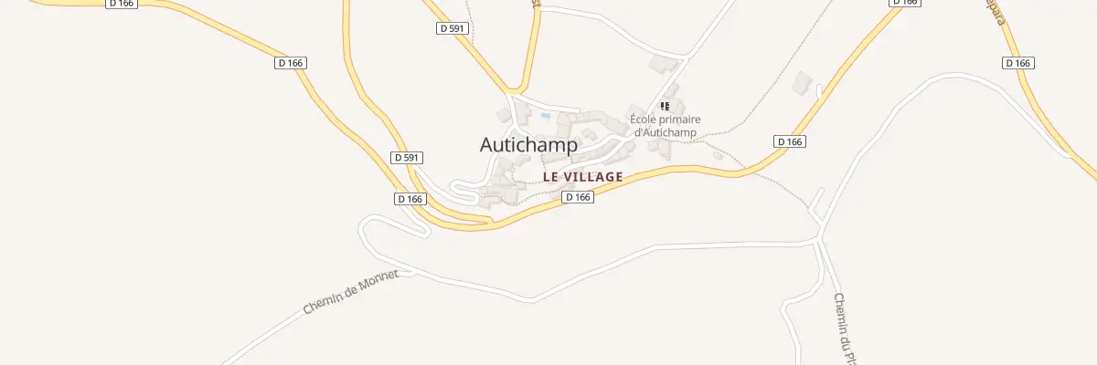Plan du 5058 Village à Autichamp