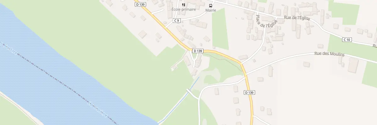 Plan du 7 Rue Devant Saône à Verjux