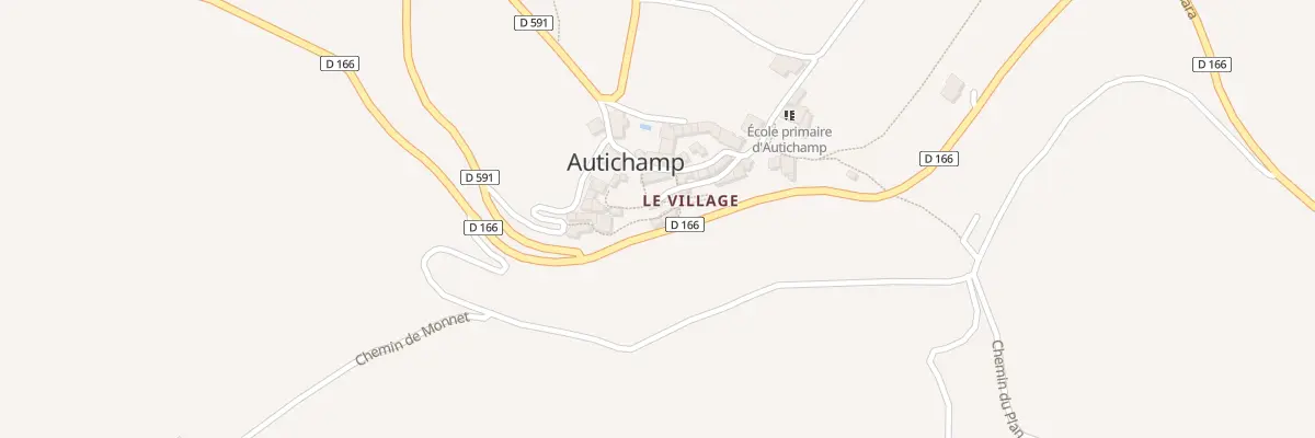 Plan du 5071 Village à Autichamp