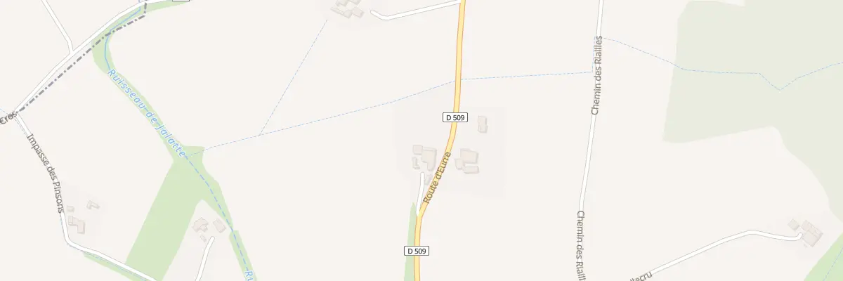 Plan du 2170 Rte d’Eurre à Upie