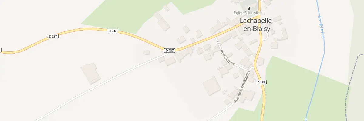 Plan du 21 Rue de Colombey à Lachapelle-en-Blaisy