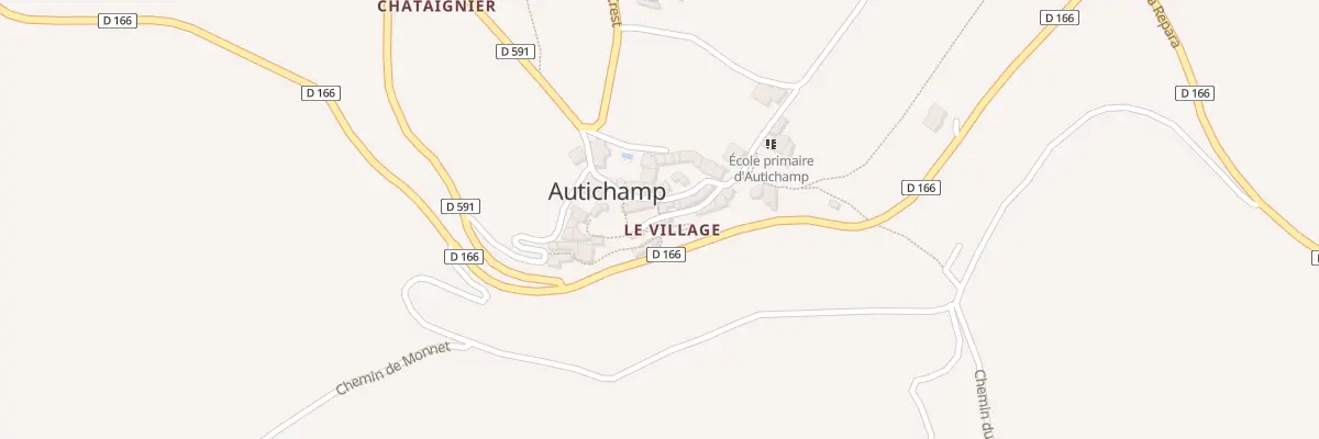 Plan du 5066 Village à Autichamp